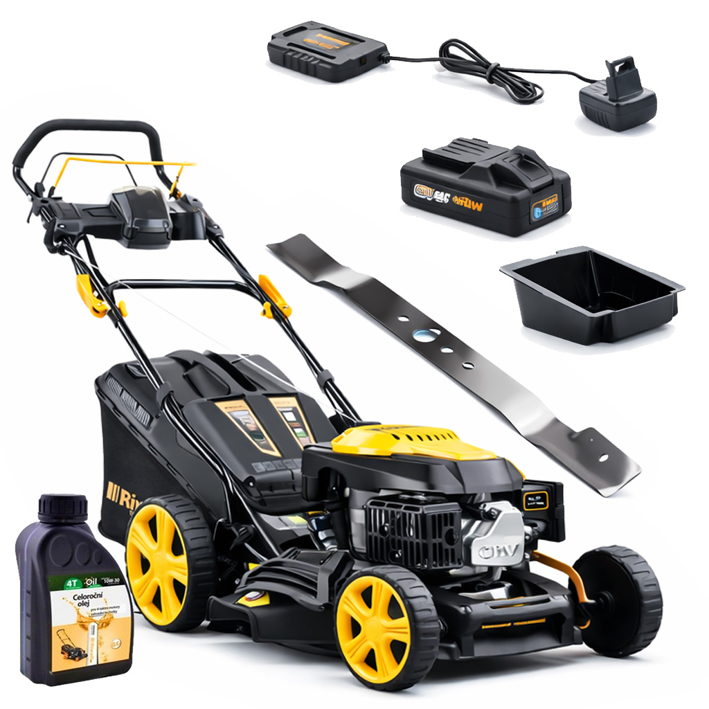 Kosiarka spalinowa z napędem Riwall PRO RPM 4735 E elektryczny rozruch